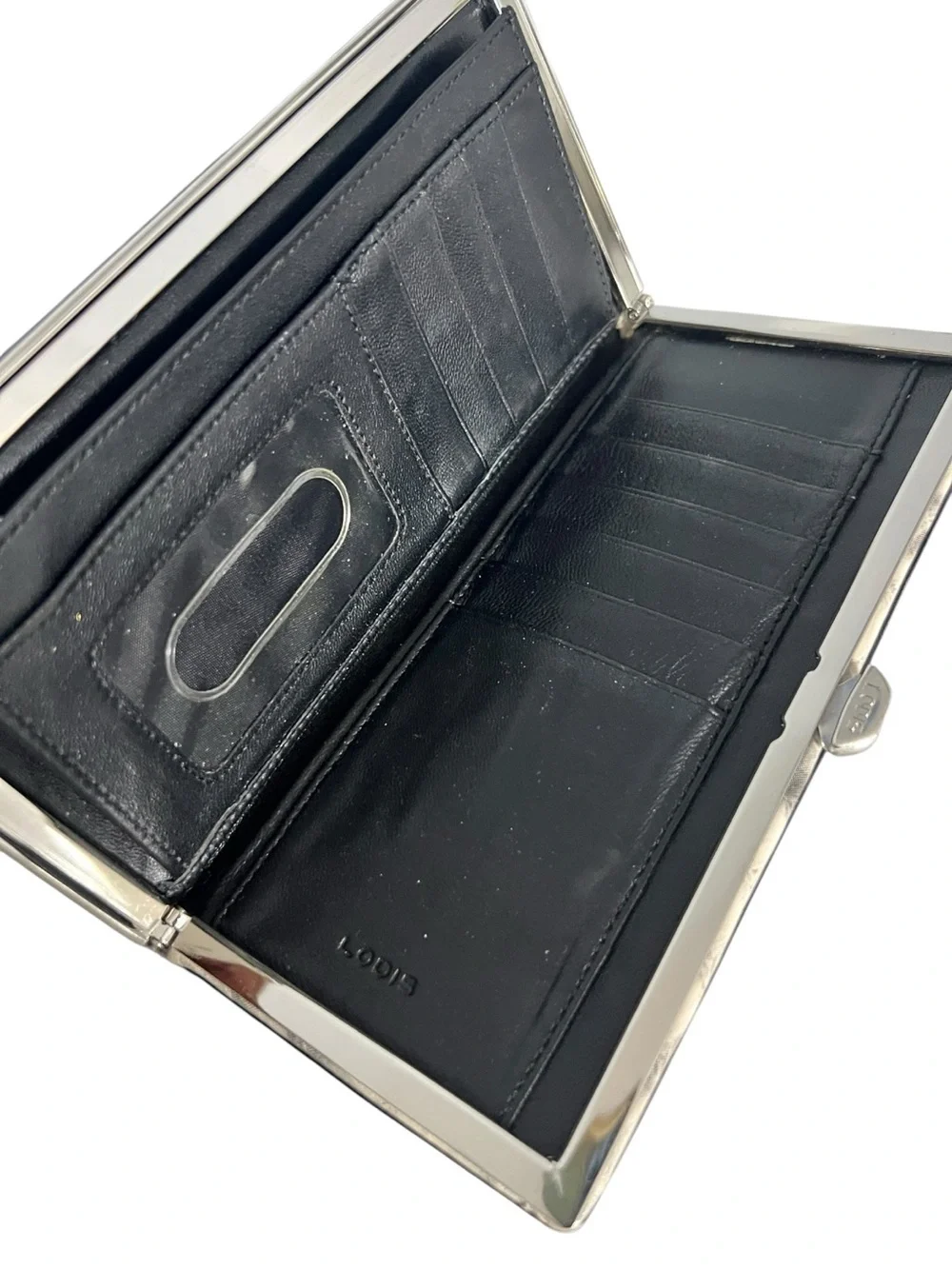 Lodis Snake-Embossed Silver Gray Phone Case